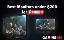 best gaming monitors under $200